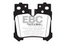 EBC 07+ Lexus LS460 4.6 Redstuff Rear Brake Pads-1