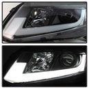 Spyder 12-14 Honda Civic (Excl. 2014 Coupe) Projector Headlights Lgtbr DRL Black PRO-YD-HC12-DRL-BK-7
