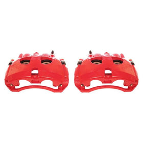 Power Stop 09-10 Dodge Ram 2500 Front Red Calipers w/Brackets - Pair