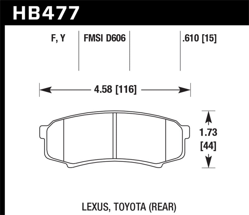 Hawk HPS Street Brake Pads - 0