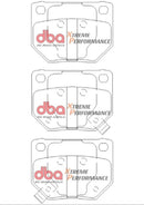DBA 06-07 Subaru WRX XP650 Rear Brake Pads-4