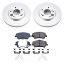 Power Stop 17-19 Hyundai Ioniq Front Z17 Evolution Geomet Coated Brake Kit-1