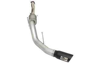 aFe Atlas Exhausts 4in Cat-Back Aluminized Steel Exhaust Sys 2015 Ford F-150 V6 3.5L (tt) Black Tip - 0