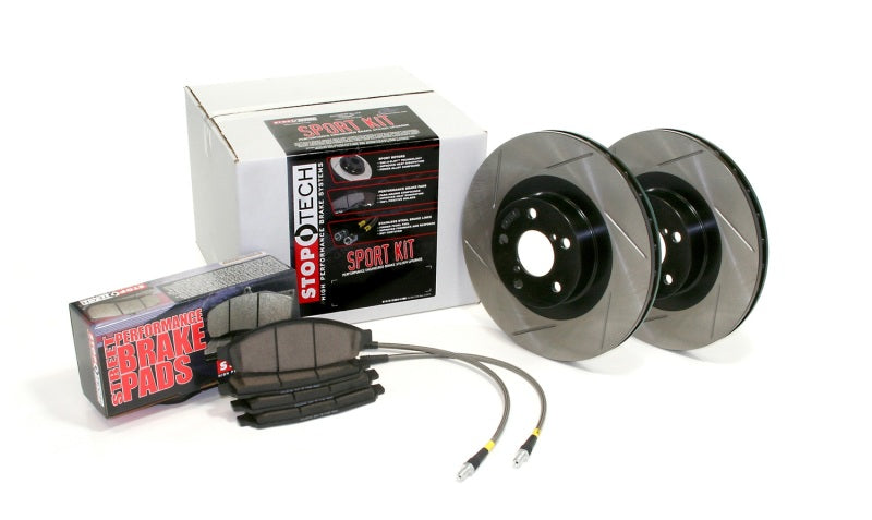 Sport Axle Pack, Slotted, Front - 0