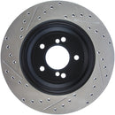 StopTech 00-03 BMW M5 (E39) Slotted & Drilled Left Rear Rotor-4