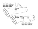 aFe Momentum GT Red Edition Cold Air Intake System w/ Pro DRY S Filt Toyota FJ Cruiser 07-23 V6-4.0L-3