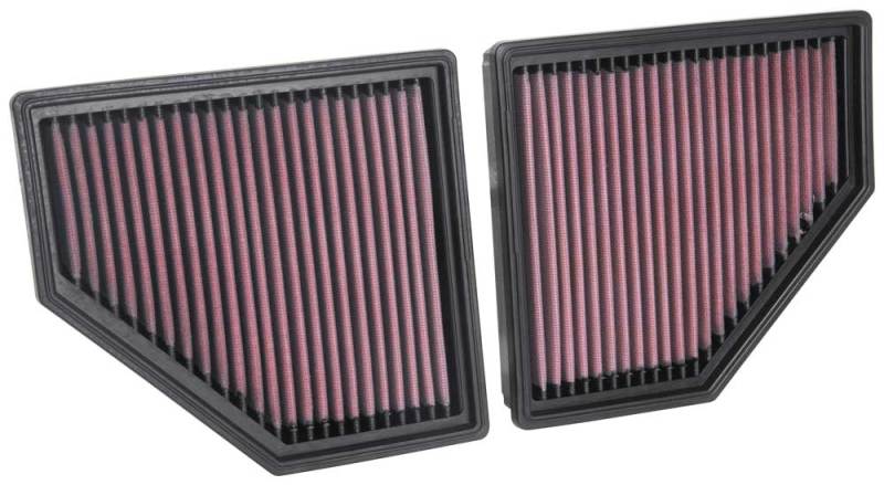 K&N 16-19 BMW 750i L6-4.4L F/I Replacement Drop In Air Filter - 0