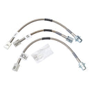 Russell Performance 94-95 Ford Mustang GT (Front & Rear Center Hose) Brake Line Kit-1