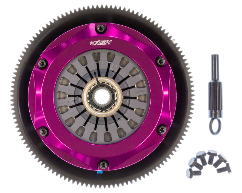 Exedy 1993-1995 Mazda RX-7 R2 Hyper Twin Cerametallic Clutch Sprung Center Disc Pull Type - 0