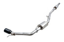 AWE Tuning 20-21 Jeep Gladiator JT 3.6L Tread Edition Cat-Back Single Side Exhaust - Diamond Blk Ti-1