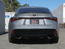 aFe Takeda 14-22 Lexus IS350 V6 2.5in. 304 Stainless Steel Axle-Back Exhaust System w/ Black Tip-2
