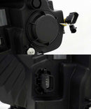 AlphaRex 15-17 Ford F-150 PRO-Series Proj Headlights Plank Style Gloss Blk w/Activ Light/Seq Signal-1