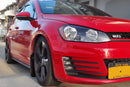 Rally Armor 15-21 MKVII VW Golf/GTI Black UR Mud Flap w/Blue Logo-3