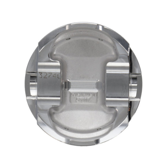 Manley 08+ Mitsubishi Evo X (4B11T) 94mm Stroker 86.5mm +0.5mm Bore 9.0:1 Dish Piston Set with Rings