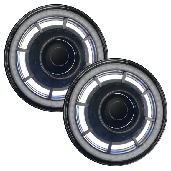 ORACLE Lighting 07-18 Jeep Wrangler JK Oculus 7in. ColorSHIFT Bi-LED Projector Headlights