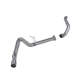MBRP 11-14 Ford 6.7L F-250/350/450 4in Filter Back Single Side Exit Alum and Down Pipe Exhaust - 0