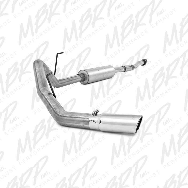 MBRP 11-12 Ford F150 3in Cat Back Single Side Exit Alum Exhaust System - 0