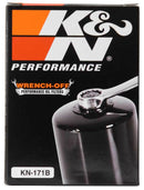 K&N Harley-Davidson / Buell 3in OD x 4.063in H Black Oil Filter-4