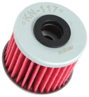 K&N Honda 1.58in OD 0.42in ID 1.4in Height Cartridge Oil Filter-1