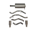 Corsa 19-24 Ram 1500 5.7L Crew Cab w/ 57in or 76in Bed Cat-Back Dual Rr Exit 5in Satin Polished Tips-1