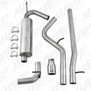 MBRP 2007-2009 Jeep Wrangler 4dr 3.8L V6 Cat Back Single-3