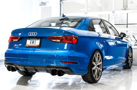 AWE Tuning Audi 8V S3 SwitchPath Exhaust w/Diamond Black Tips 102mm - 0