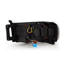 AlphaRex 02-05 Dodge Ram 1500 LUXX LED Proj Headlights Alpha Black w/Activ Light/Seq Signal-2