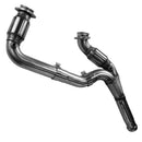 Kooks 15-20 Cadillac Escalade ESV Platinum Luxury 1-7/8 x 3 Header & Green Catted Y-Pipe Kit-3