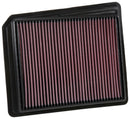 K&N 2017 Nissan Titan V8-5.6L F/I Drop In Replacement Air Filter-1