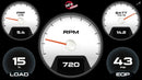 aFe AGD Advanced Gauge Display Digital 5.5in Monitor 08-18 Dodge/RAM/Ford/GM Diesel Trucks-7