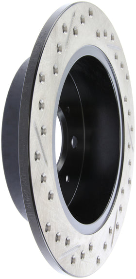StopTech 90-96 Acura Integra / 97-01 Integra (Exc. Type R) Slotted & Drilled Left Rear Rotor - 0