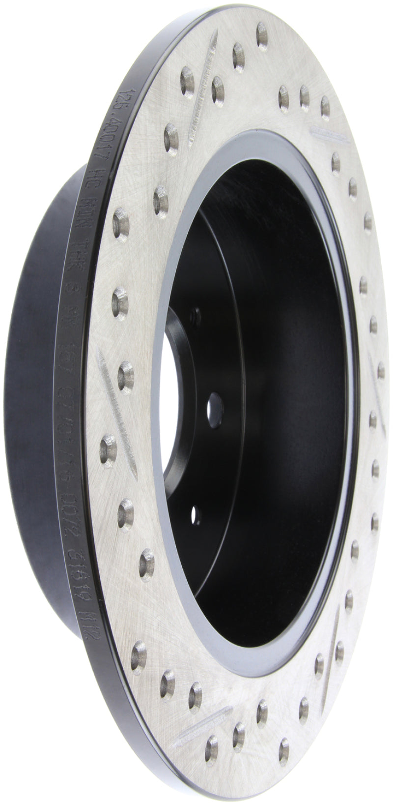 StopTech 90-96 Acura Integra / 97-01 Integra (Exc. Type R) Slotted & Drilled Left Rear Rotor - 0