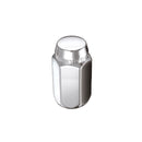 McGard Hex Lug Nut (Cone Seat) M12X1.25 / 13/16 Hex / 1.28in. Length (4-Pack) - Chrome-3