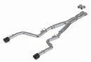 MBRP 17-21 Charger 5.7/6.1/6.4L 3in Dual Rear Exit SS Catback Exhaust w/ Carbon Fiber Tips-5