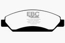 EBC 07 Cadillac Escalade 6.2 2WD Greenstuff Front Brake Pads-2
