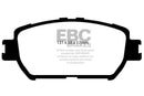 EBC 06-07 Lexus GS300 3.0 Yellowstuff Front Brake Pads-1