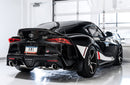 AWE Tuning 2020 Toyota Supra A90 Non-Resonated Touring Edition Exhaust - 5in Chrome Silver Tips-3