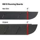 Go Rhino RB10 Slim Running Boards - Universal 87in. - Tex. Blk-6