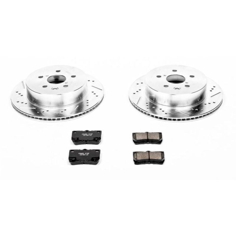 Power Stop 2006 Lexus GS300 Rear Z23 Evolution Sport Brake Kit