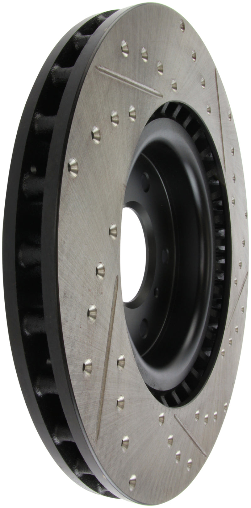 StopTech Slotted & Drilled Sport Brake Rotor - 0
