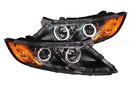 ANZO 2011-2013 Kia Optima Projector Headlights w/ Halo Black (CCFL)-6