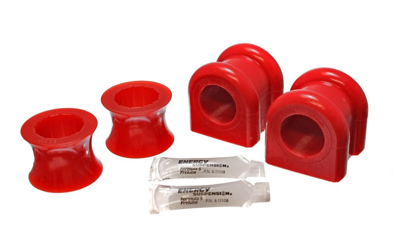 Energy Suspension 00-04 Dodge Dakota 4WD / 00-04 Durango 4WD Red 35mm Front Sway Bar Bushing Set - 0