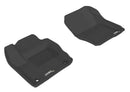 3D MAXpider 2012-2018 Ford Focus Kagu 1st Row Floormat - Black-1