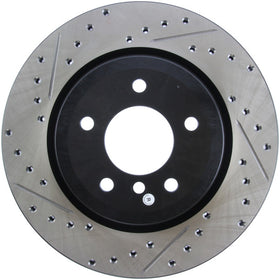 StopTech 06 BMW 330 / 07-09 BMW 335 Slotted & Drilled Right Rear Rotor - 0