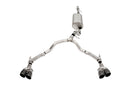 Corsa 2021-2025 Tahoe/GMC Yukon 4DR 5.3L 4WD Dual Rear 3in - 2.75in Sport Cat-Back DW 4in BLK Tips-1