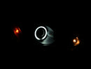 ANZO 2004-2007 Mitsubishi Lancer Projector Headlights w/ Halo Black (CCFL)-4