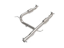 aFe Toyota Tacoma 05-15 V6-4.0L Twisted Steel Y-Pipe w/ Cat-1