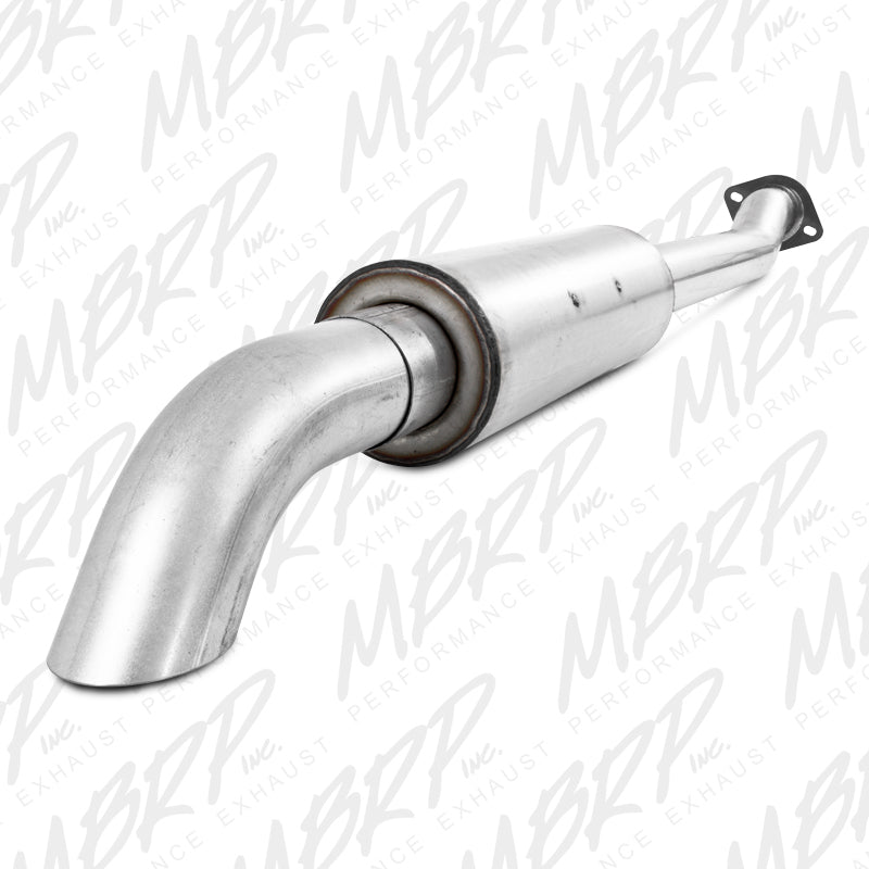 MBRP 11-12 Ford F-150 SVT Raptor 6.2L EC-SB/CC-SB 3.5in Cat Back Single Turn Down Alum Exhaust - 0