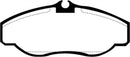 EBC 99-03 Land Rover Discovery (Series 2) 4.0 Greenstuff Front Brake Pads-1