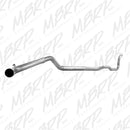 MBRP 88-93 Dodge 2500/3500 Cummins 4WD Turbo Back Single Side Exit No Muffler PLM Series Exhaust-2